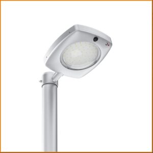 Lampione Solare LED 3000lm con crepuscolare+pir+telecomando